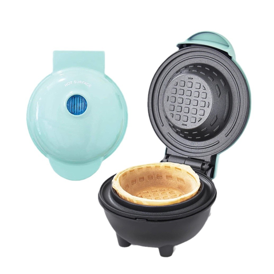 Kitchen Baking Machine - Mesin Pembuat Waffle Mini Elektrik Anti