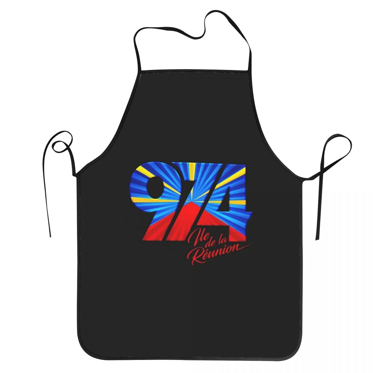 Kitchen Baking Island - 974 Celemek Bendera Pulau Reunion untuk