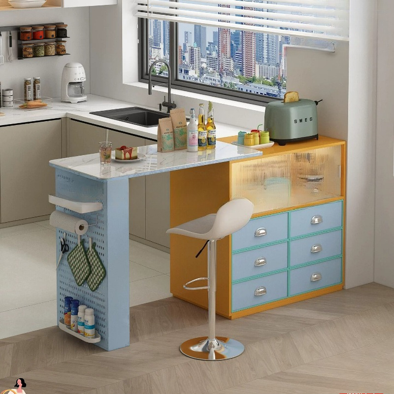 Kitchen Baking Island - Meja pulau ultra tipis model baru