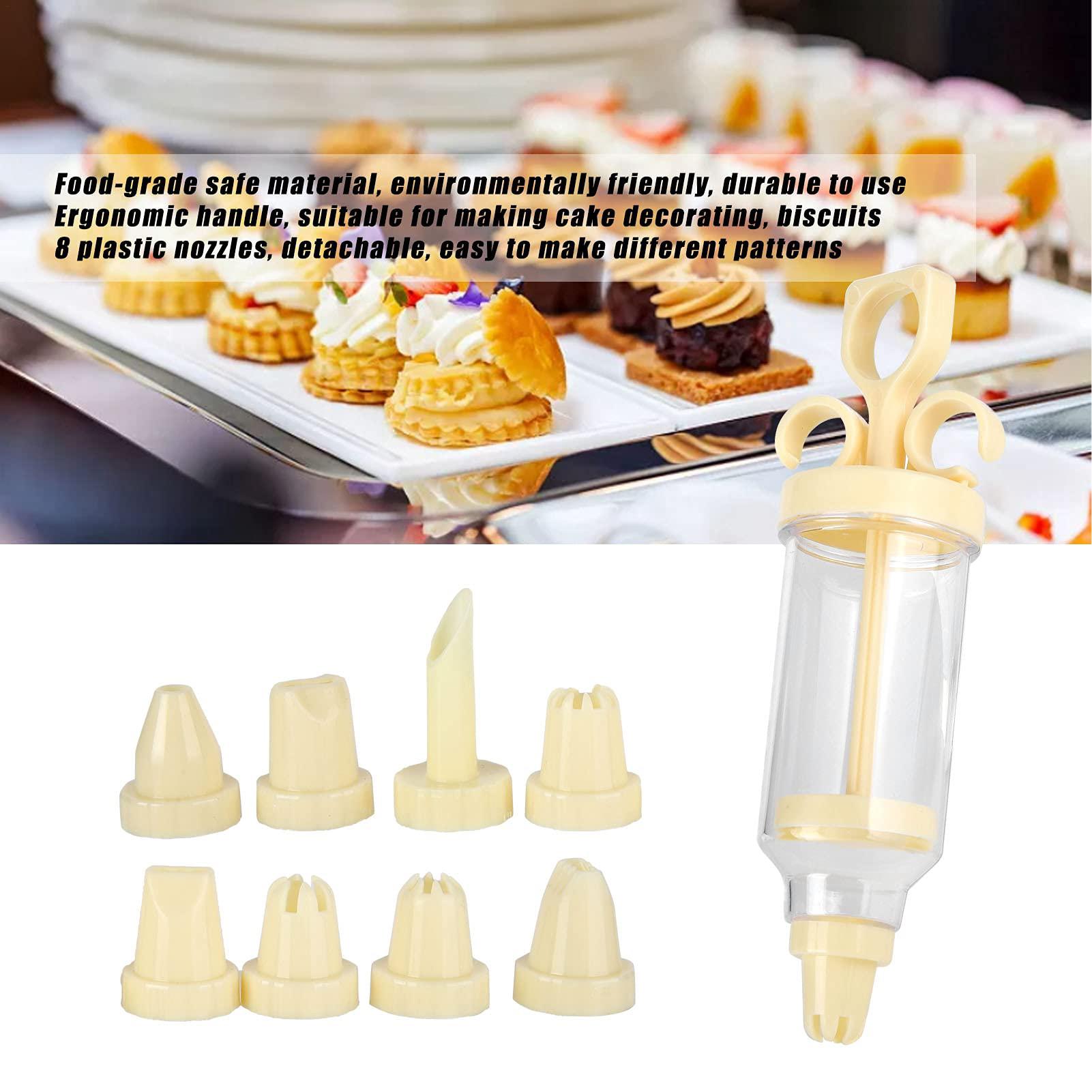 Kitchen Baking Machine - 8 buah corong pipa dengan alat