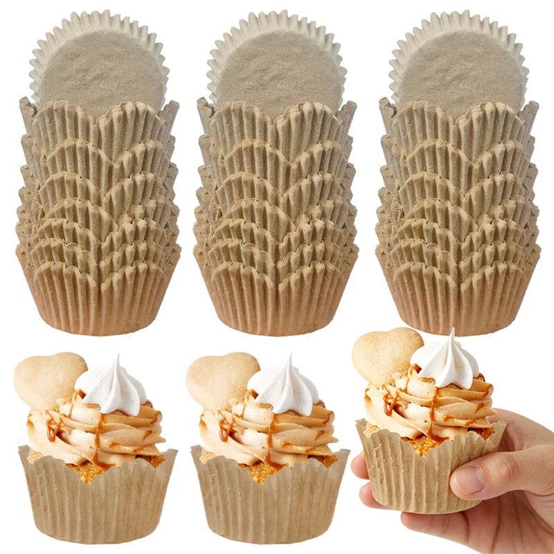 Kitchen And Baking Equipment - 150 Buah Cangkir Berbentuk Bunga Warna