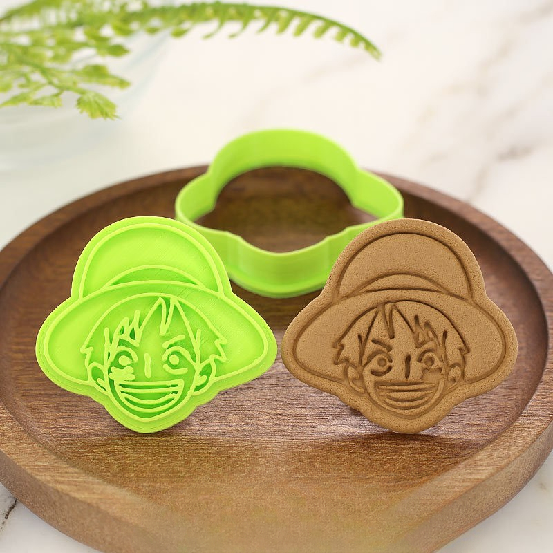 Baking In Kitchen - Cetakan Kue One Piece Luffy Zoro