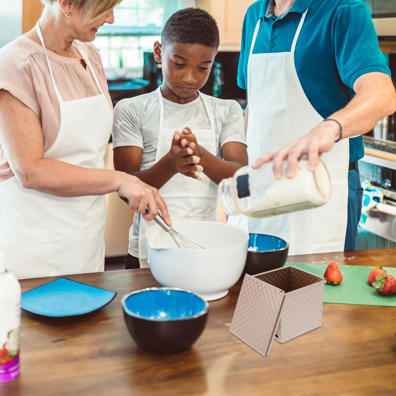 Cetakan Roti Mini dengan Tutup - Mini Kitchen Baking ulasan dan harga