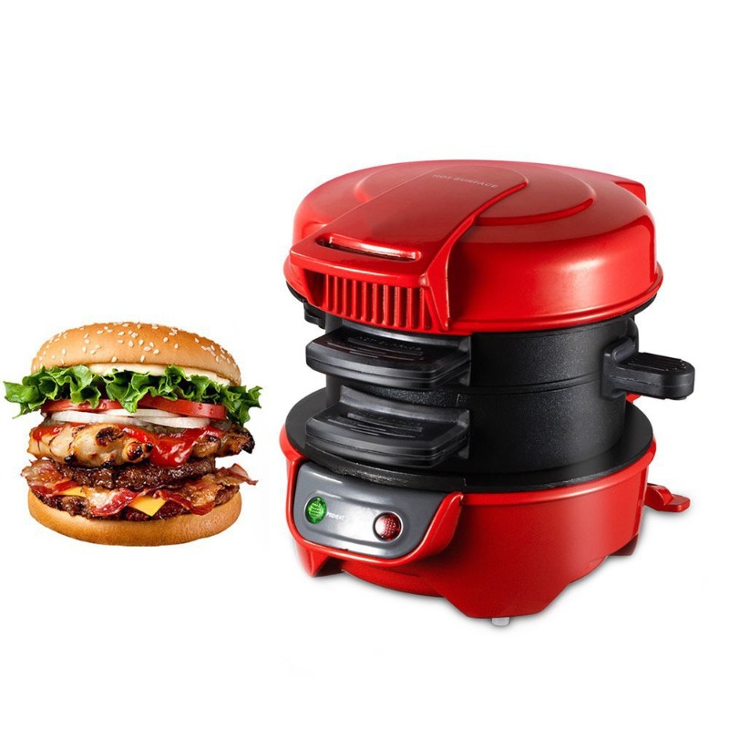 Mesin Pembuat Burger Sandwich  - Kitchen Baking Machine ulasan dan harga