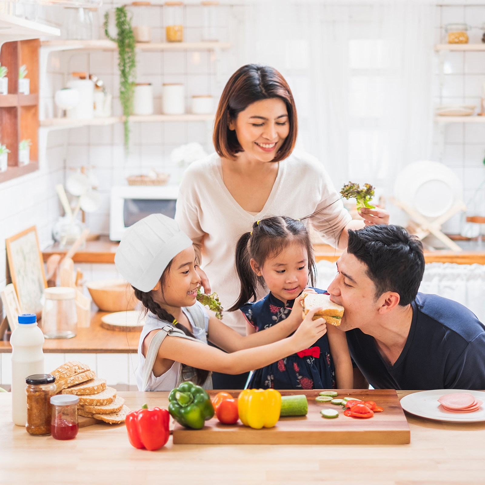 15 buah Topi Koki Anak-anak Se - Baking In Kitchen ulasan dan harga