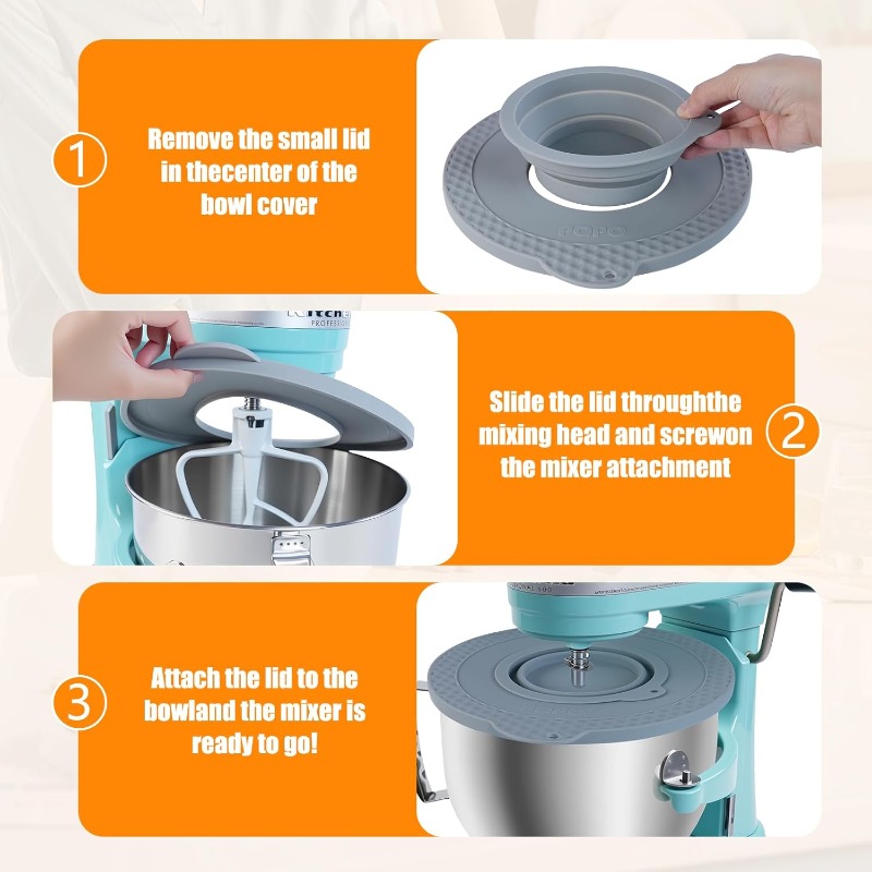 Penutup Mangkuk Mixer Silikon  - Kitchen Aid Baking Mixer ulasan dan harga