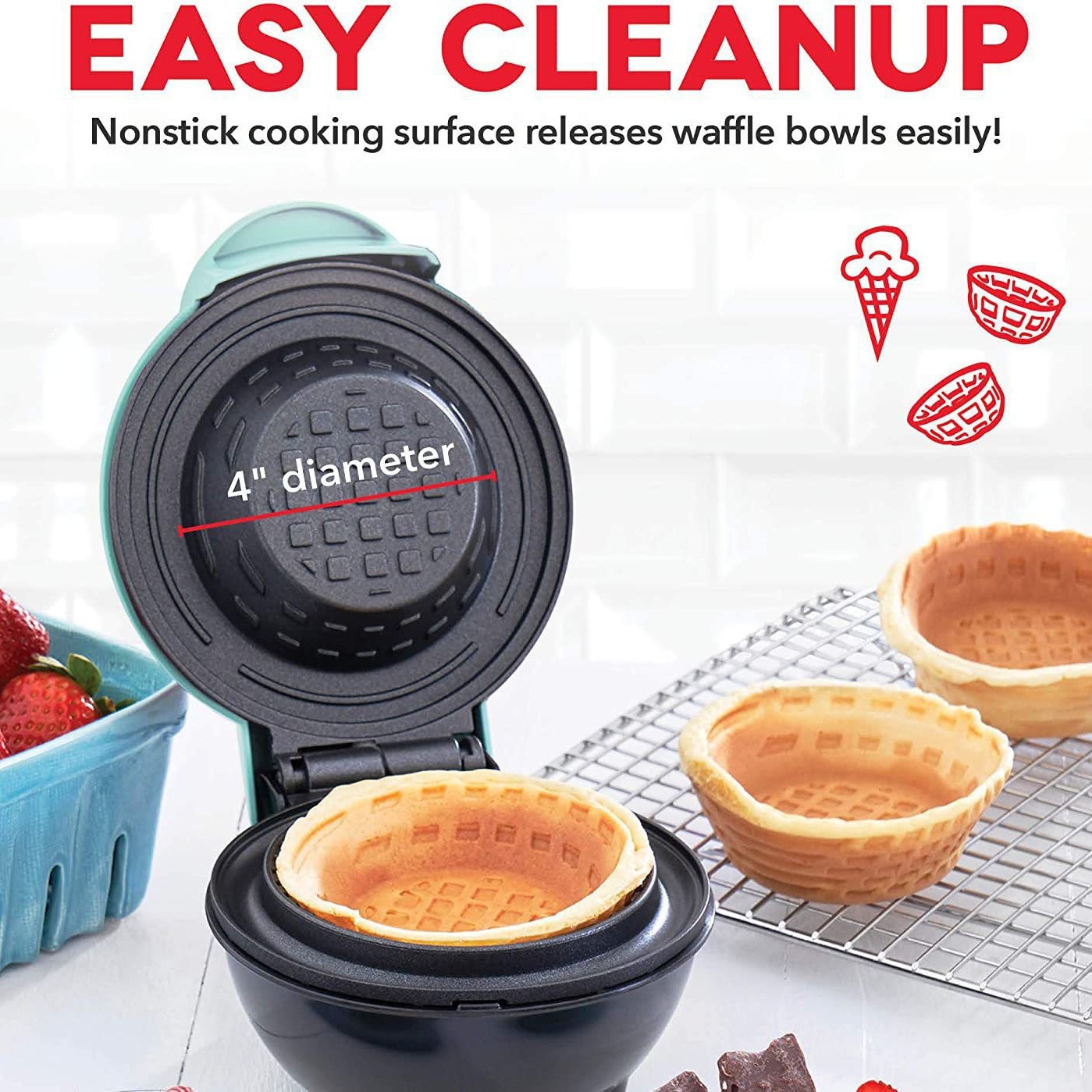 Mesin Pembuat Waffle Mini Elek - Kitchen Baking Machine ulasan dan harga