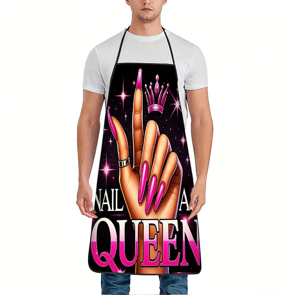1 Apron Bertema Seni Kuku yang - Kitchen Baking Ideas ulasan dan harga