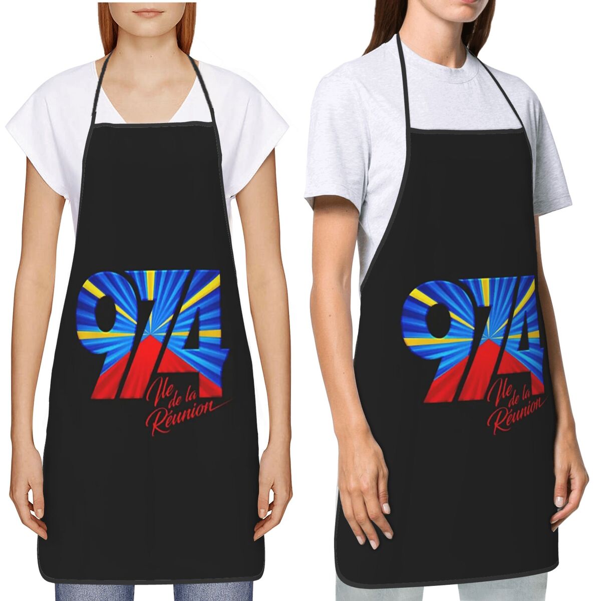 974 Celemek Bendera Pulau Reun - Kitchen Baking Island ulasan dan harga