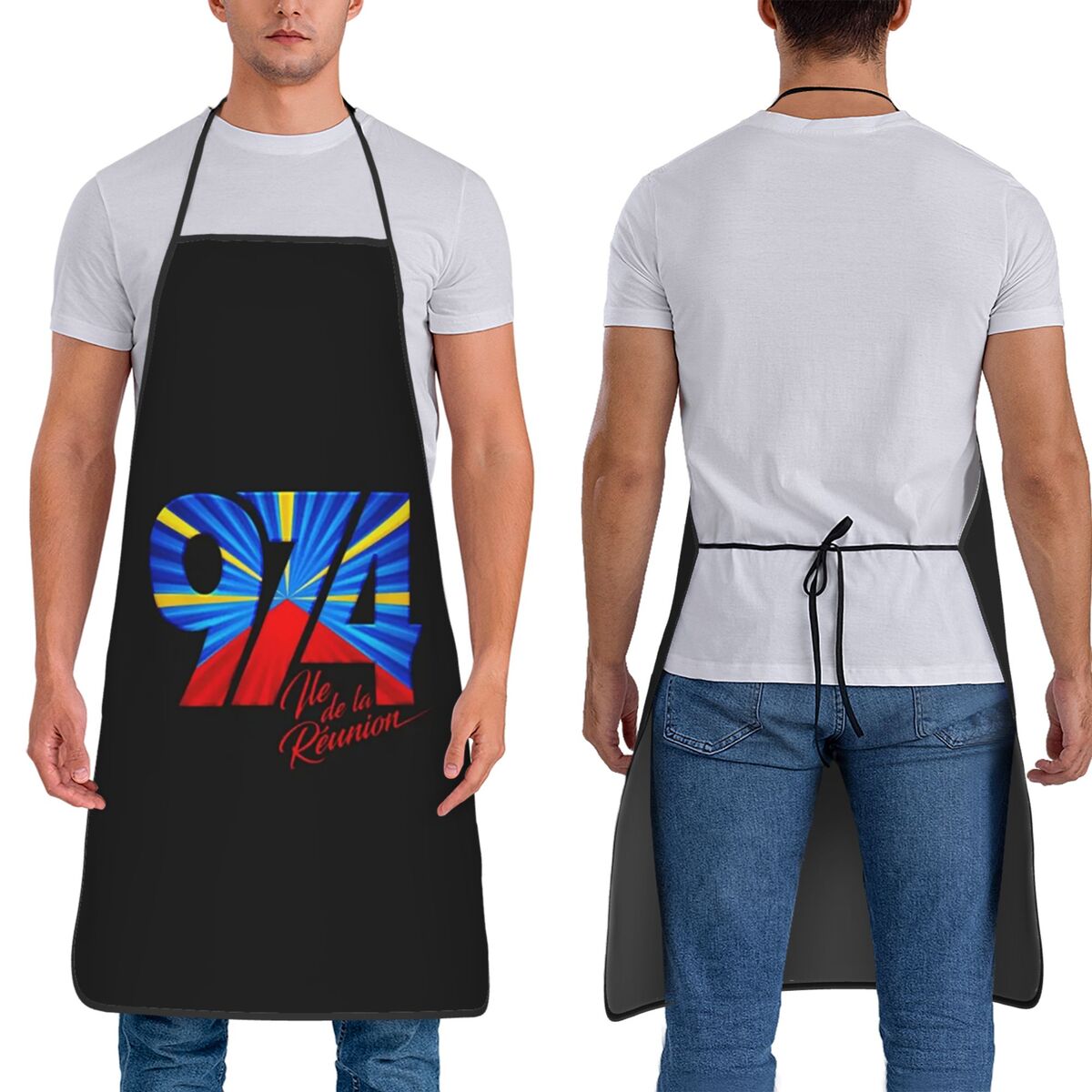 974 Celemek Bendera Pulau Reun - Kitchen Baking Island ulasan dan harga