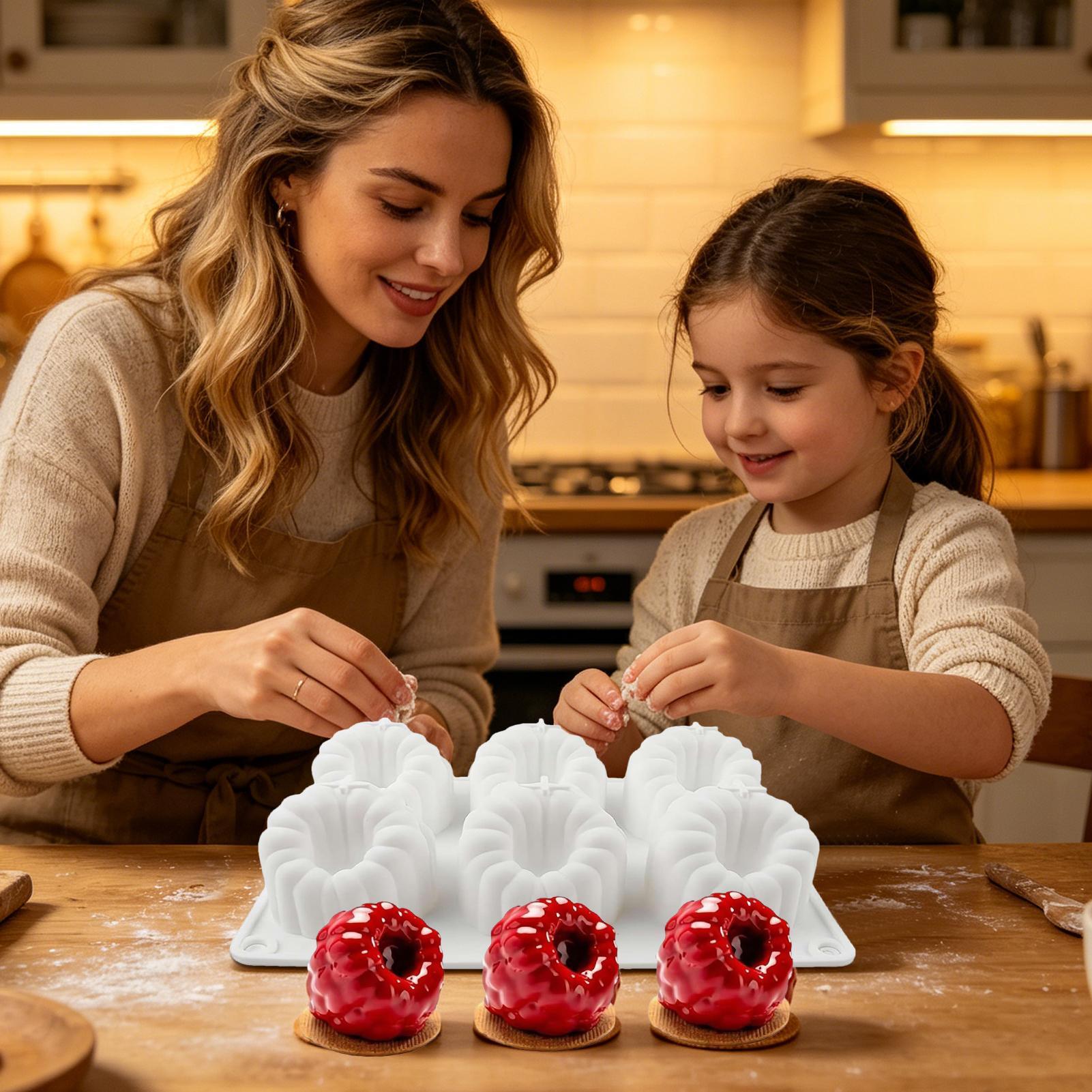 Cetakan Silikon Raspberry 3D B - Kitchen Baking Mat ulasan dan harga