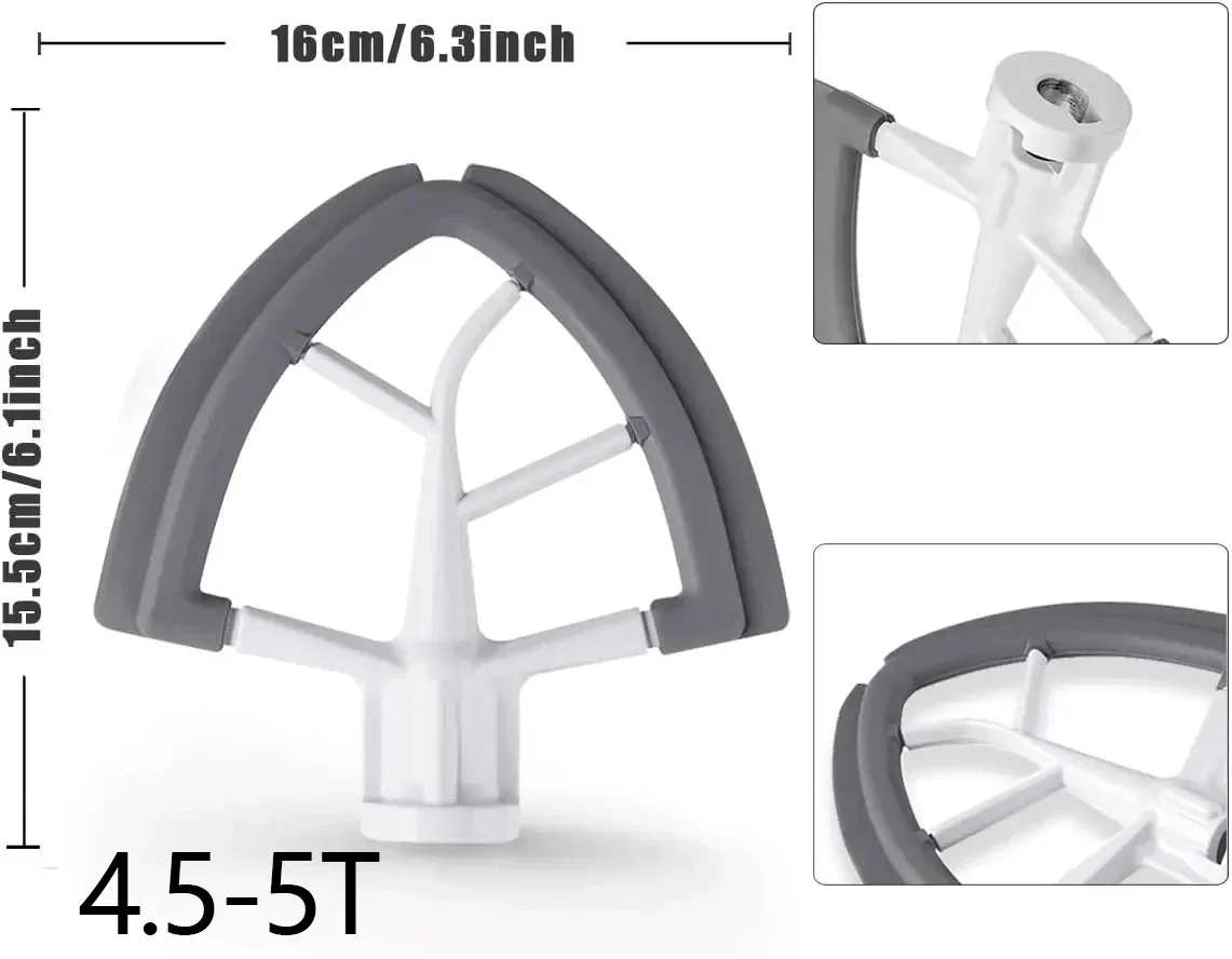 Aksesoris silikon 4,5-5 inci y - Kitchen Aid Baking Mixer ulasan dan harga