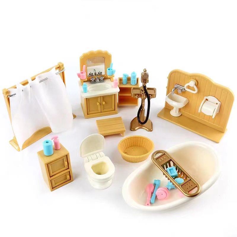 Miniatur rumah boneka kotak ha - Kitchen Queen ulasan dan harga