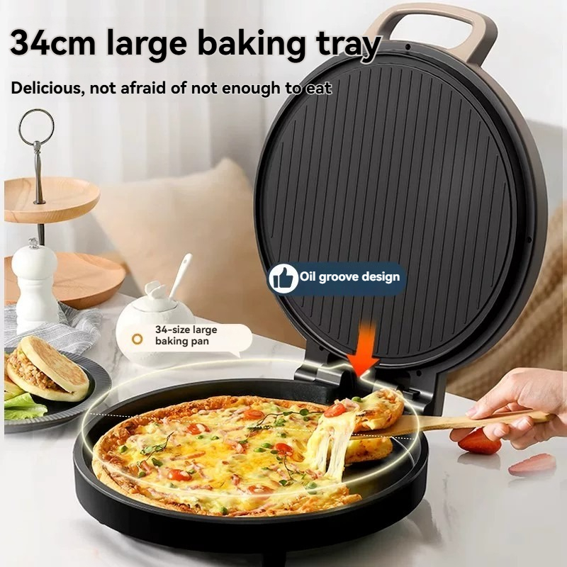Wajan Panggang Listrik Dua Sis - Kitchen Baking Machine ulasan dan harga
