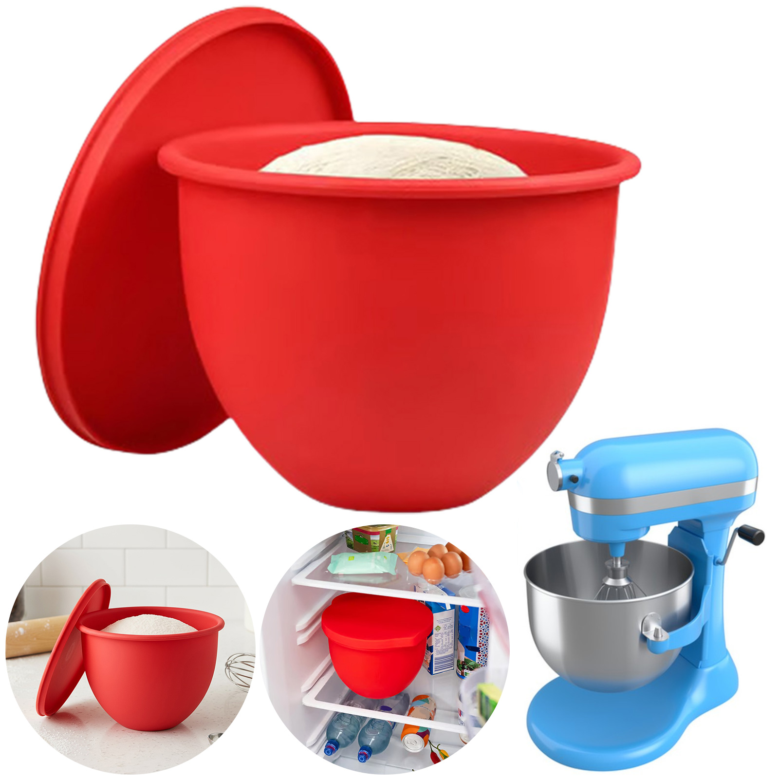 1 Buah Alas Silikon Universal  - Kitchen Aid Baking Mixer ulasan dan harga