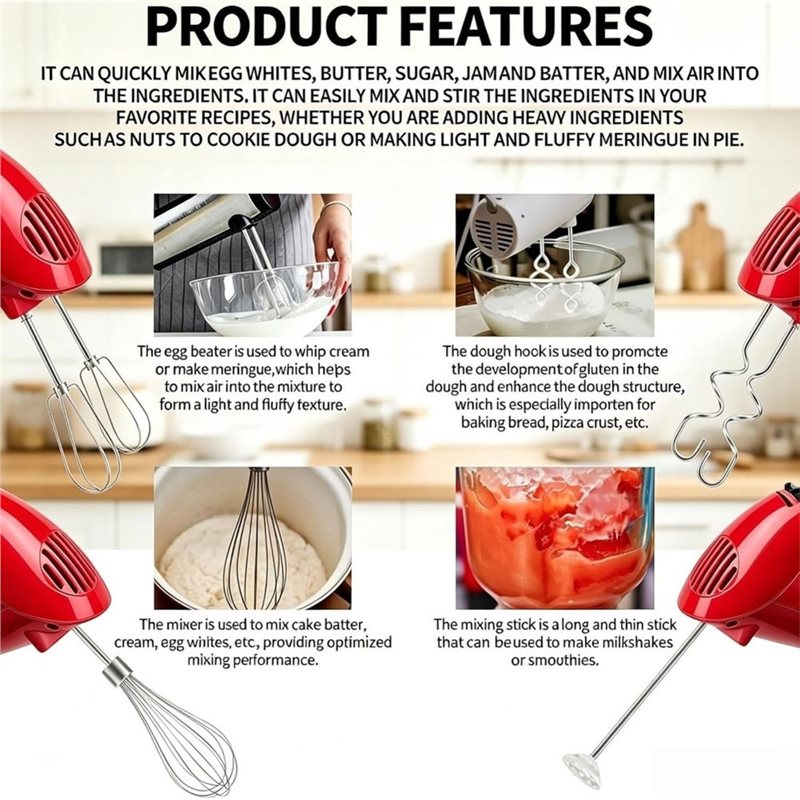 Aksesoris Mixer Tangan AT28 Un - Kitchen Aid Baking Mixer ulasan dan harga
