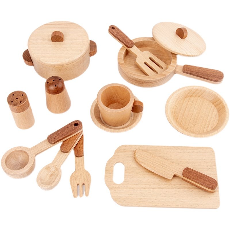 Mainan Dapur Kayu Beech Maoduo - Kitchen Baking Kit ulasan dan harga