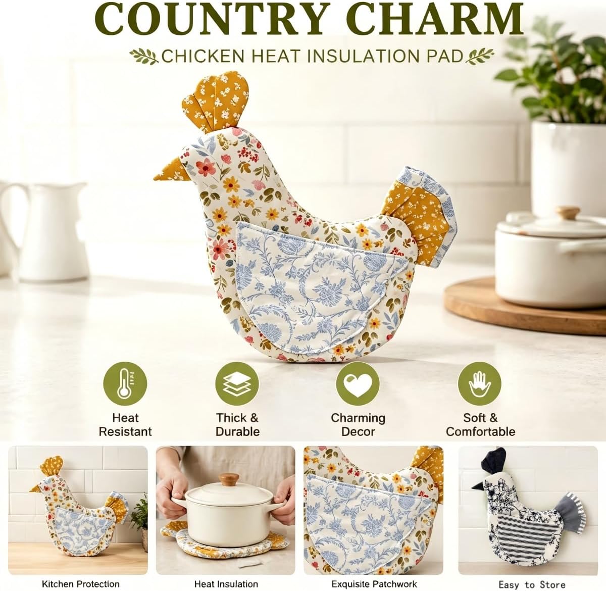 Set Sarung Tangan Oven & Penya - Kitchen Baking Ware ulasan dan harga