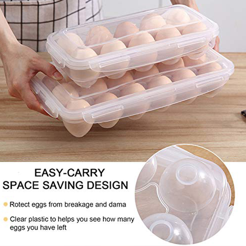 1/2pc Kotak Penyimpanan Telur  - Kitchen Queen ulasan dan harga