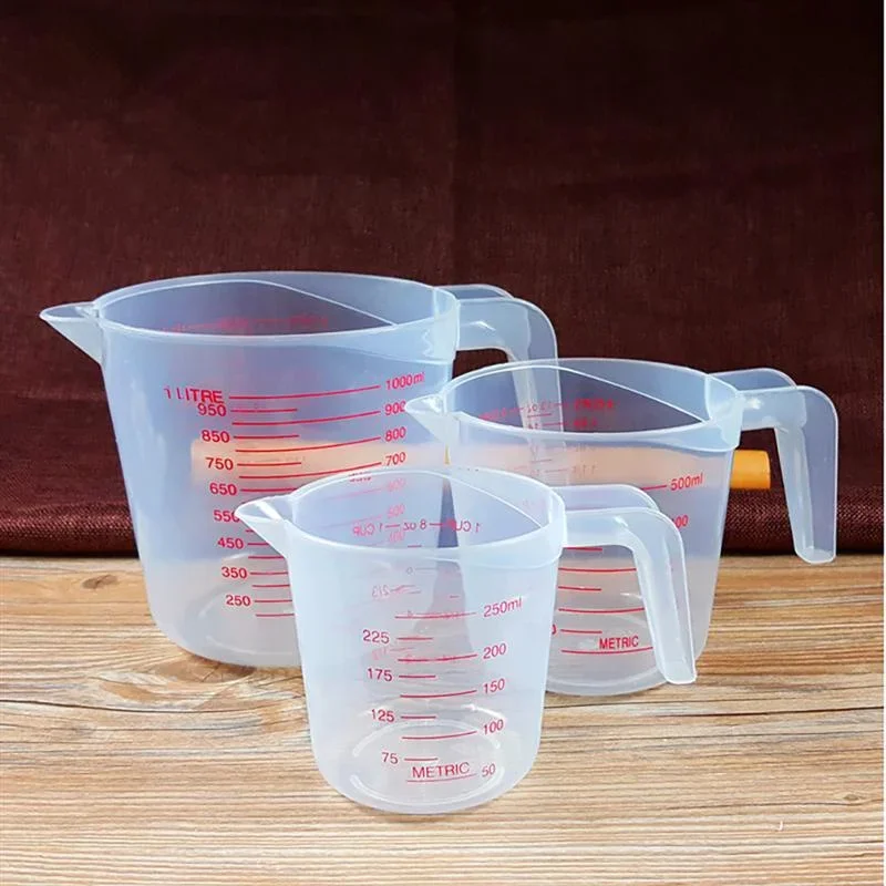 Gelas ukur cair PVC, 3 buah ki - Kitchen Baking Kit ulasan dan harga