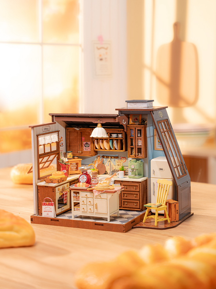 Robotime Rolife Dapur Kue Ruma - Baking Kitchen Rolife ulasan dan harga