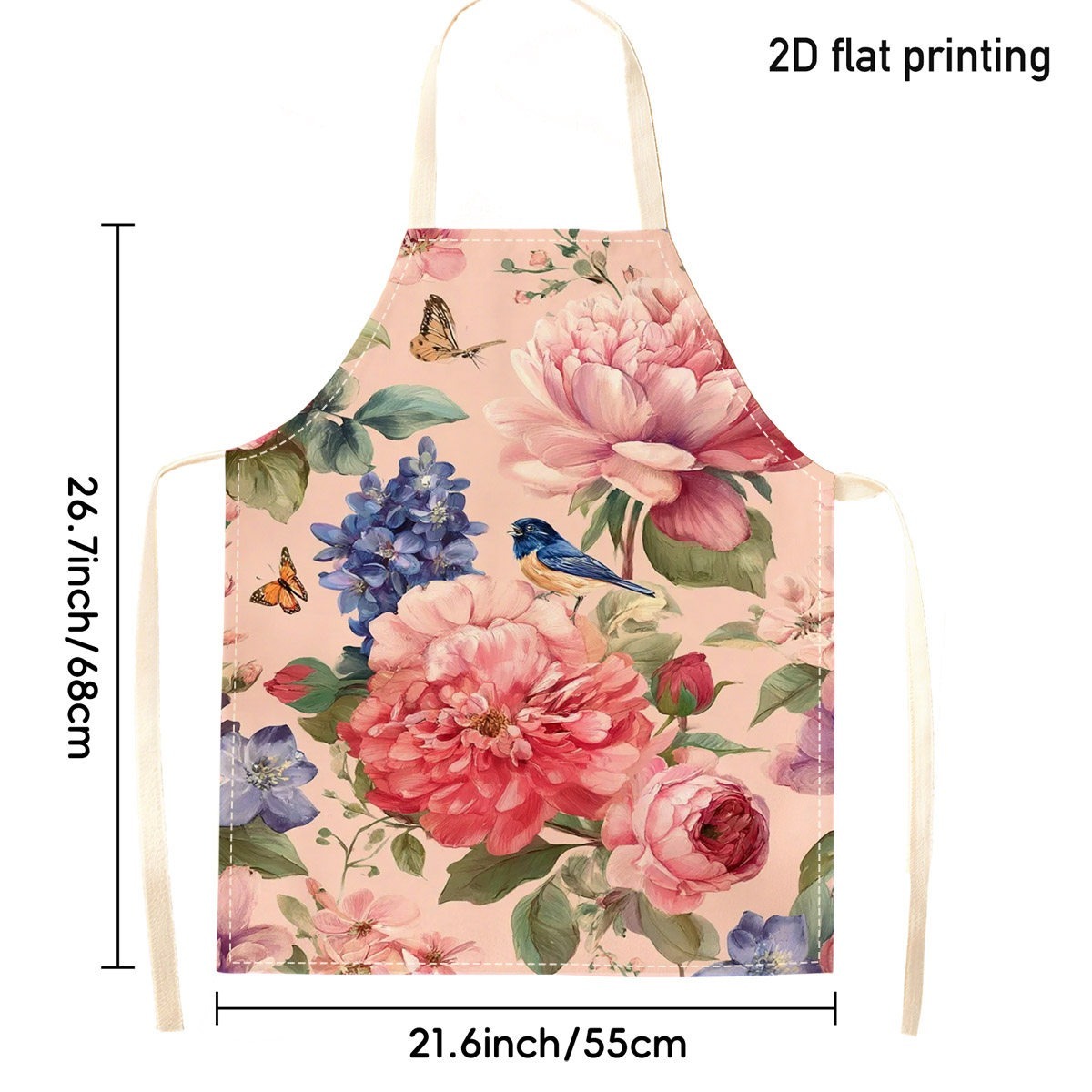 1 Buah Celemek Linen Cantik Mo - Kitchen Baking Ideas ulasan dan harga