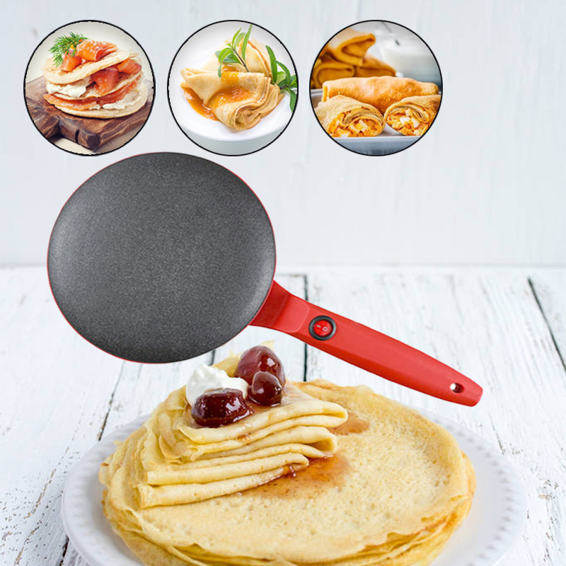 Pembuat Crepe Listrik Pemanas  - Kitchen Baking Machine ulasan dan harga