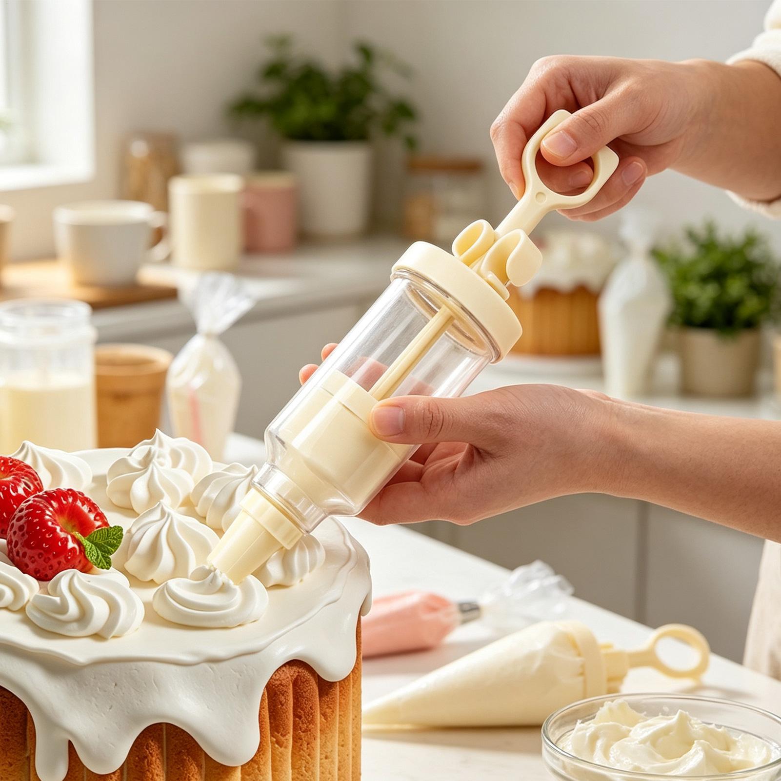 8 buah corong pipa dengan alat - Kitchen Baking Machine ulasan dan harga