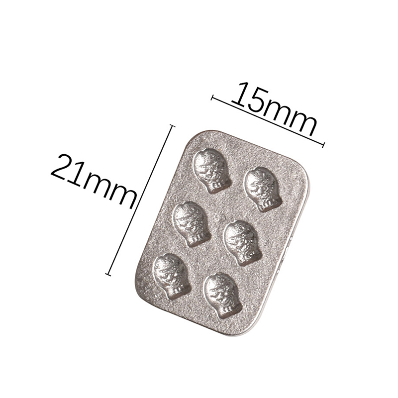 10 pcs Cetakan Kue Miniatur Ru - Mini Kitchen Baking ulasan dan harga
