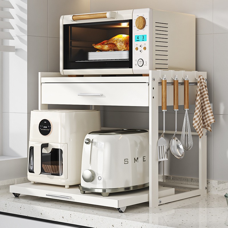 Rak Laci Geser Praktis, Penyan - Kitchen Baking Drawer ulasan dan harga