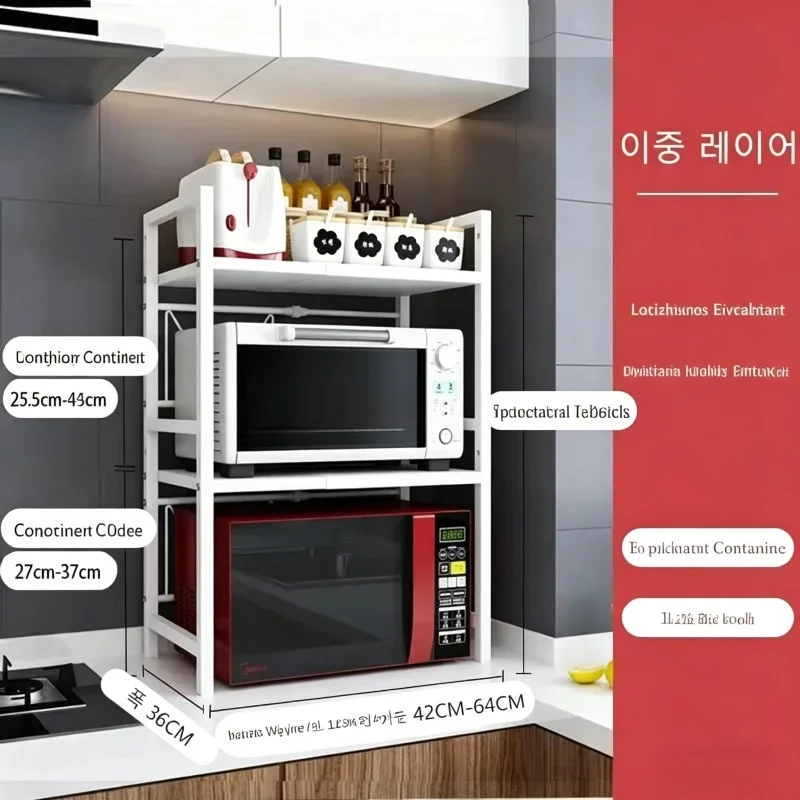 Rak Microwave 2 Lapis untuk Me - Kitchen Queen ulasan dan harga