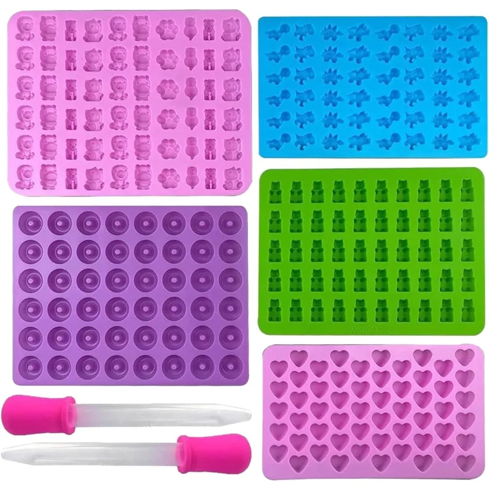 Cetakan silikon permen 5 buah  - Kitchen Baking Kit ulasan dan harga